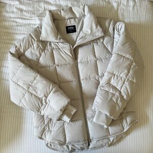 Women’s Abercrombie YPB On the Go Puffer - Moonbeam